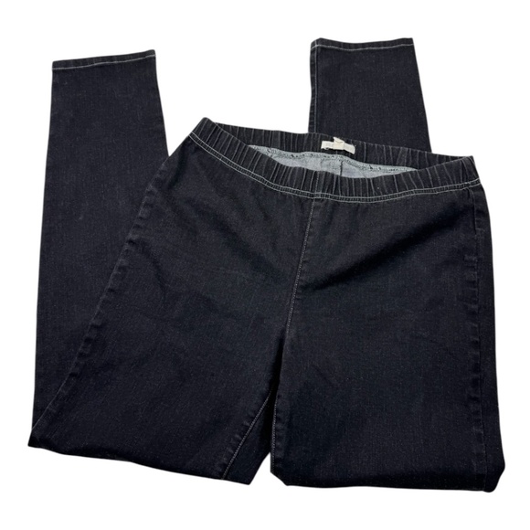 Eileen Fisher Straight Leg Jeans Pull On - Picture 1 of 9